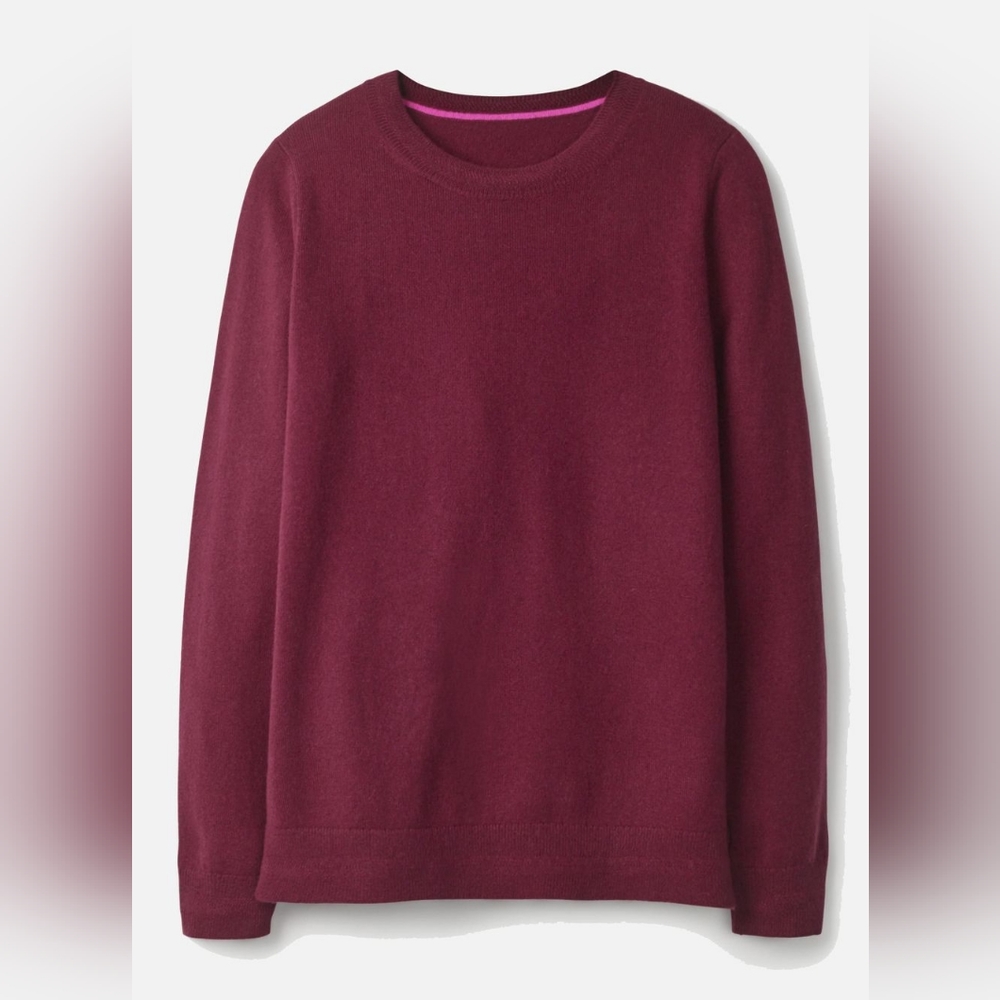 Bordeaux Cashmere Sweater